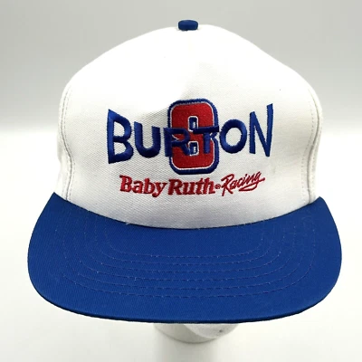 De colección Nascar Sombrero Gorra Snap Back Bebé Ruth Racing Jeff Burton Rousch Sombrero Foto 1 de 4