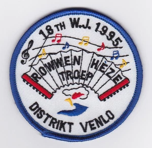 1995 World Scout Jamboree HOLLAND / NETHERLANDS VENLO SCOUTS Contingent Patch - Bild 1 von 1