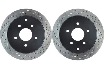 Rear PAIR Stoptech Disc Brake Rotor for 2013 INFINITI FX37 (45092) - Image 1 of 4