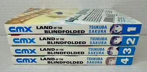 Land of the Blindfolded Manga Vol. 1 2 3 4 by Sakura Tsukuba Drama Romance 1-4 - Imagen 1 de 8