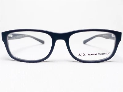 NUEVO Armani Exchange AX3031 8160 Hombres Monturas de Anteojos Gris Rectángulo 54/17~140 Foto 1 de 4