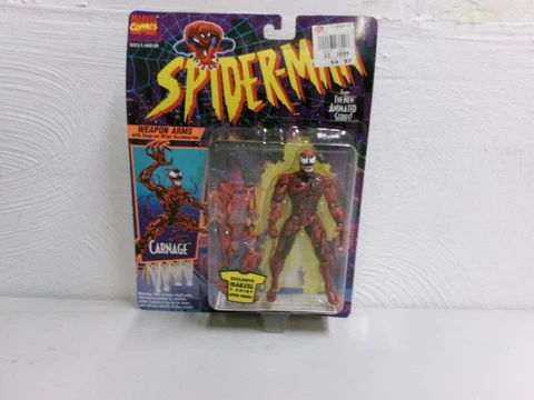 TOY BIZ - MARVEL - SPIDER MAN - THE ANIMATED SERIES -CARNAGE  - #16 Cover