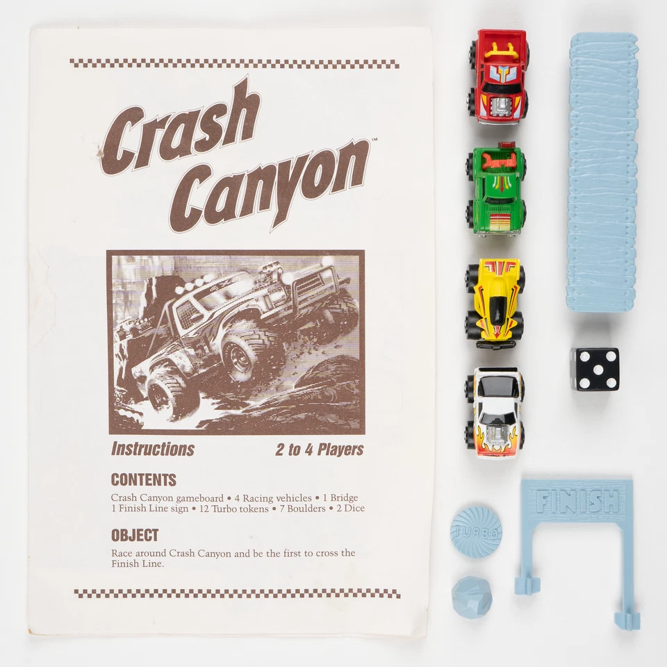 Crash Canyon, Original 1980s Replacement Parts, Complete Your Game! - Image 1 of 1
