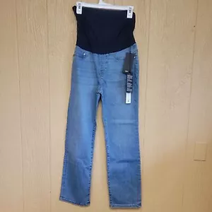 Pantalones de mezclilla de maternidad Mavi Clare para mujer Lt cepillados supersuaves pierna recta 29/28 - Imagen 1 de 8