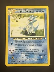 LP Light Golduck 47/105 Uncommon - Neo Destiny - Vintage Pokemon Card - Picture 1 of 2