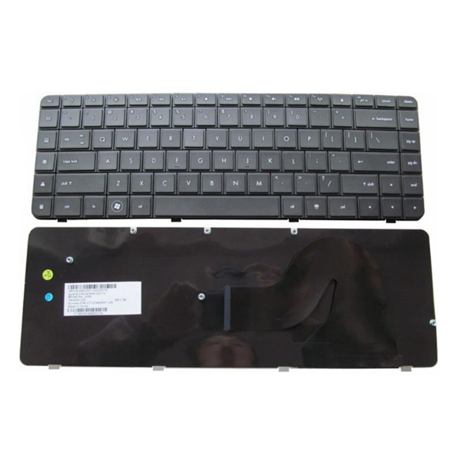 New Keyboard for HP G62 Compaq Presario CQ62 CQ56 CQ56-104ca CQ56-124ca BLACK US - Image 1 of 1