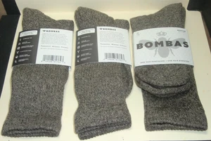 Bombas Unisex melierte Wadensocken (3 Paar) Medium, Farbe meliert Schokolade - Bild 1 von 3