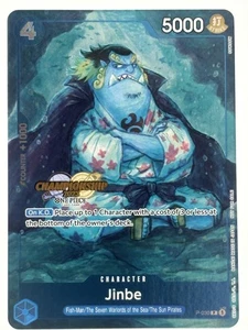 Jinbe P-030 EN ONE PIECE TCG 2023 Championship Event-NM - Imagen 1 de 4