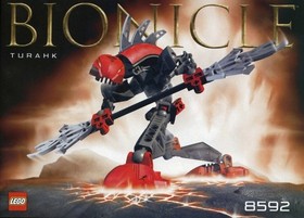 LEGO BIONICLE &ndash; 8592 &ndash; Turahk &ndash; Stage 5 Kraata &ndash; Great condition