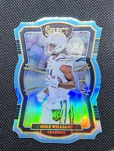 Mike Williams 2017 Select Premier Light Blue Die Cut /99 RC Chargers #138 - Picture 1 of 2