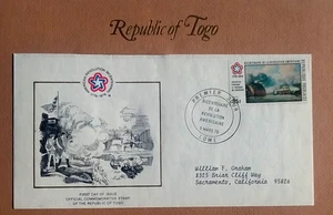 Primer día del bicentenario de la Revolución Americana 1976 - República de Togo - Imagen 1 de 4
