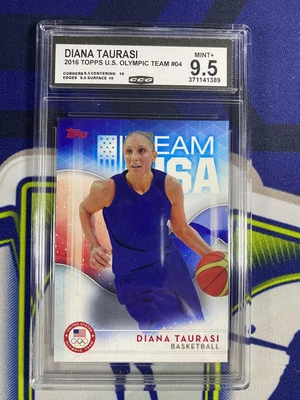 2016 Topps US Olympic Team 4 Diana Taurasi CCG 9.5 - Image 1 of 2