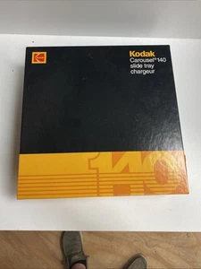 Vintage Kodak Carousel 140 Slide Projector Tray Original Box Lot Of 11 Trays - Picture 1 of 7