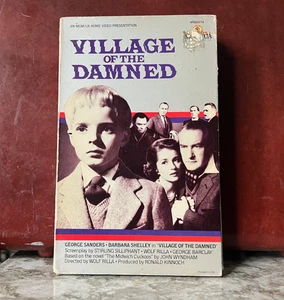 Village of the Damned (1960) – MGM Big Box VHS – Classic Sci-Fi Horror – Rare - Picture 1 of 6