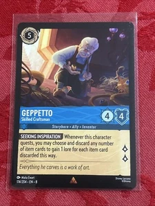 Lorcana Reign of Jafar - Geppetto - Handwerker - 174/204 - Bild 1 von 7