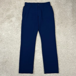 Under Armour Men’s Drive Golf Pants Blue Size 32x32 - Picture 1 of 7