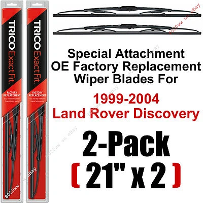 Комплект из 2 лопастей стеклоочистителя 00-04 Land Rover Discovery 21 дюйм Special Trico 21-11 (x2) - Изображение 1 из 4