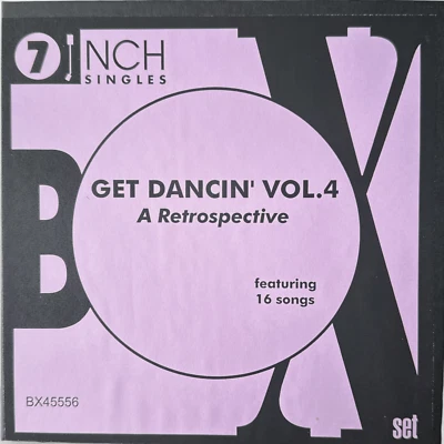 Get Dancin' Vol 4 - 7" Singles Box-Set Disco-Collectables Records (New & Sealed) - Image 1 of 3