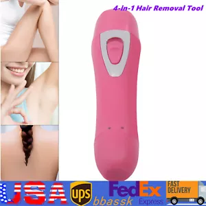Facial Hair Removal for Women Painless Nose Hair Trimmer Waterproof 4 in 1 - Picture 1 of 16
