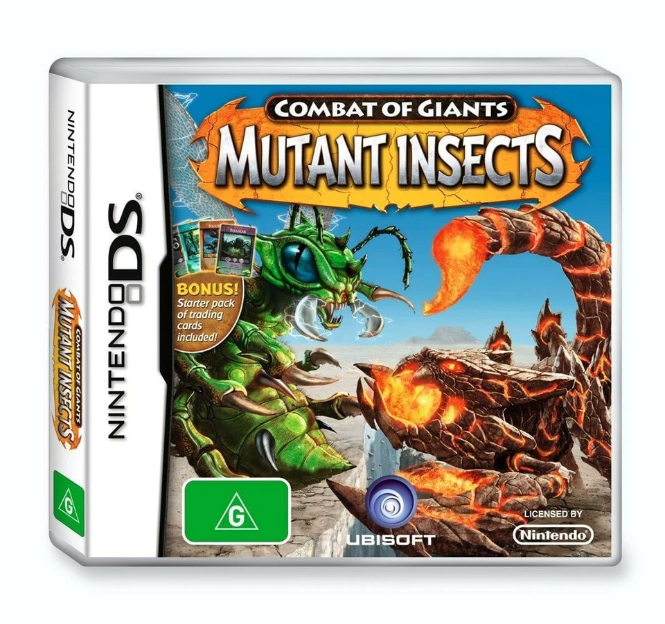 Combat of Giants Mutant Insects Nintendo DS *NEW *SEALED 2DS 3DS XL NDS Fun Toys - Image 1 of 1