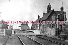 NT 1593 - Aslockton Railway Station, Nottinghamshire c1910