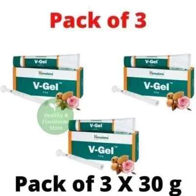 3 x 喜马拉雅 V-gel 30 克女士亲密健康预防感染 2026 — 第 1/4 张图片