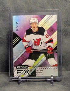 Jesper Bratt 2021-22 Synergy FX /749 New Jersey Devils - Picture 1 of 2