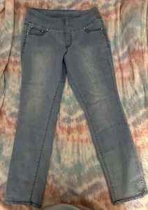 JAG Women's Nora Skinny Pull-on Jeans Sz 16 Light Wash - Picture 1 of 2