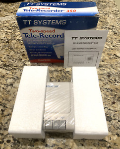 2 Speed Tele-Recorder 350, TT Systems Model TR-350