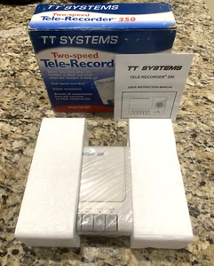 2 Speed Tele-Recorder, TT Systems Model TR-350 - Picture 1 of 15