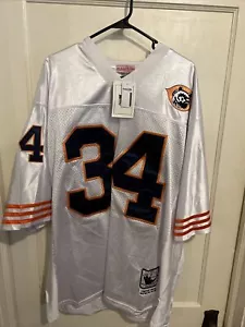 NWT Walter Payton Mitchell & Ness Throwback Jersey #34 Size 54/XL - Picture 1 of 11