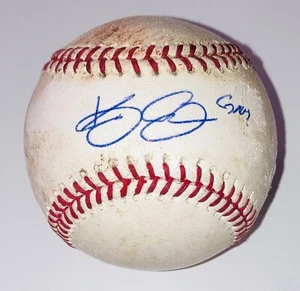KEVIN GAUSMAN TORONTO BLUE JAYS SIGNED AUTOGRAPHED GU MLB BASEBALL +INSC W/PROOF - Picture 1 of 3