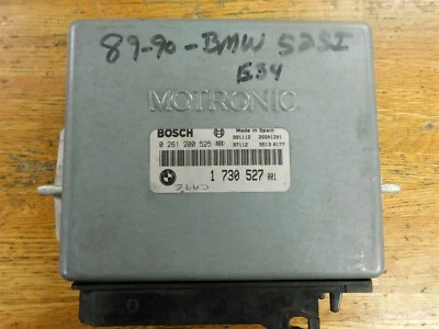 BMW 525 525i E24 1989 1990 ECU ORDENADOR 0261200505 1730525 BOSCH BMW ORIGINAL Foto 1 de 4