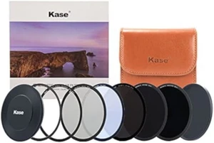 Kase Wolverine 82mm Mega 6 Filter Stack Cap Kit Neutral Night CPL ND8 64 1000 UV - Picture 1 of 5