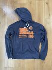 Nike Graphic Print Hoodie Mozambique Trials 76 Navy Small Jumper