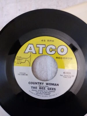 Bee Gees - Country Woman - Atco(45RPM 7”  Single)(J316 )  - Image 1 of 2