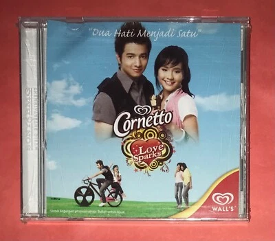 GITA GUTAWA & DAFI - DUA HATI MENJADI SATU SINGLES CD WALLS CORNETTO - Image 1 of 2