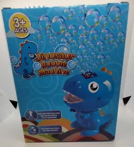 Broadream Dinosaur Bubble Machine With Bubbles - Picture 1 of 9
