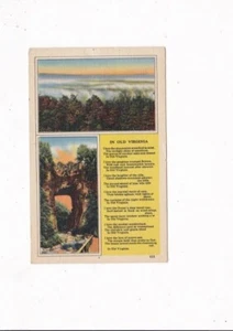 VTG. IN OLD VIRGINIA 2 VIEW POSTCARD 1949 WINCHESTER CANCEL - Bild 1 von 2