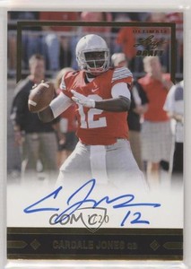 2016 Leaf Ultimate Draft 1991 Gold /20 Cardale Jones #GLR-CJ1 Rookie Auto RC
