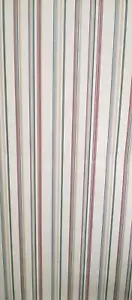 Vintage Multi-Color Thin Stripe on Slightly Off White by York  SP7294 - Picture 1 of 10
