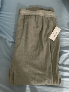 Calvin Klein Men's Thermal Lounge Sleep Joggers Comfort Pants Cotton Knit Blend - Picture 1 of 14