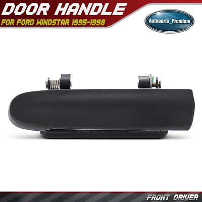 Manija de puerta exterior negra texturizada izquierda para Ford Windstar 1995-1998 Foto 1 de 4