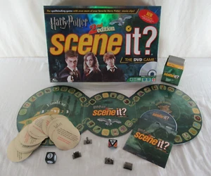 Harry Potter 2nd Edition Scene It? DVD Board Game Mattel 2007 100% COMPLETE - Picture 1 of 10
