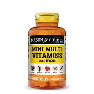 365 TABLETAS MULTIPLE VITAMINAS + IRON ONE A DAY DIETARY SUPPLEMENT POR UN AÑO - Picture 1 of 3