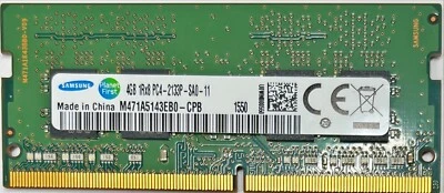 Samsung M471A5143EB0-CPB 4GB DDR4 2133MHz SO-DIMM Laptop RAM - Tested - Image 1 of 2