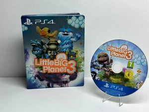 Playstation 4 Little Big Planet 3 Steelbook + Spiel, Top! ⚡VERSAND⚡ - Picture 1 of 6