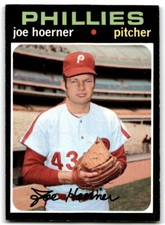 1971 Topps Joe Hoerner Philadelphia Phillies #166