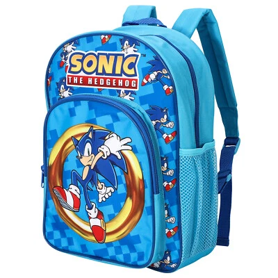 Sonic the Hedgehog Kinder Kinder Premium Rucksack Schule Rucksack Reisetasche