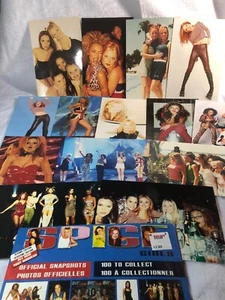 1997 Spice Girls Photo Pack, 14 Fotos With Ginger Spice, 2nd Second Edition Blue - Bild 1 von 12